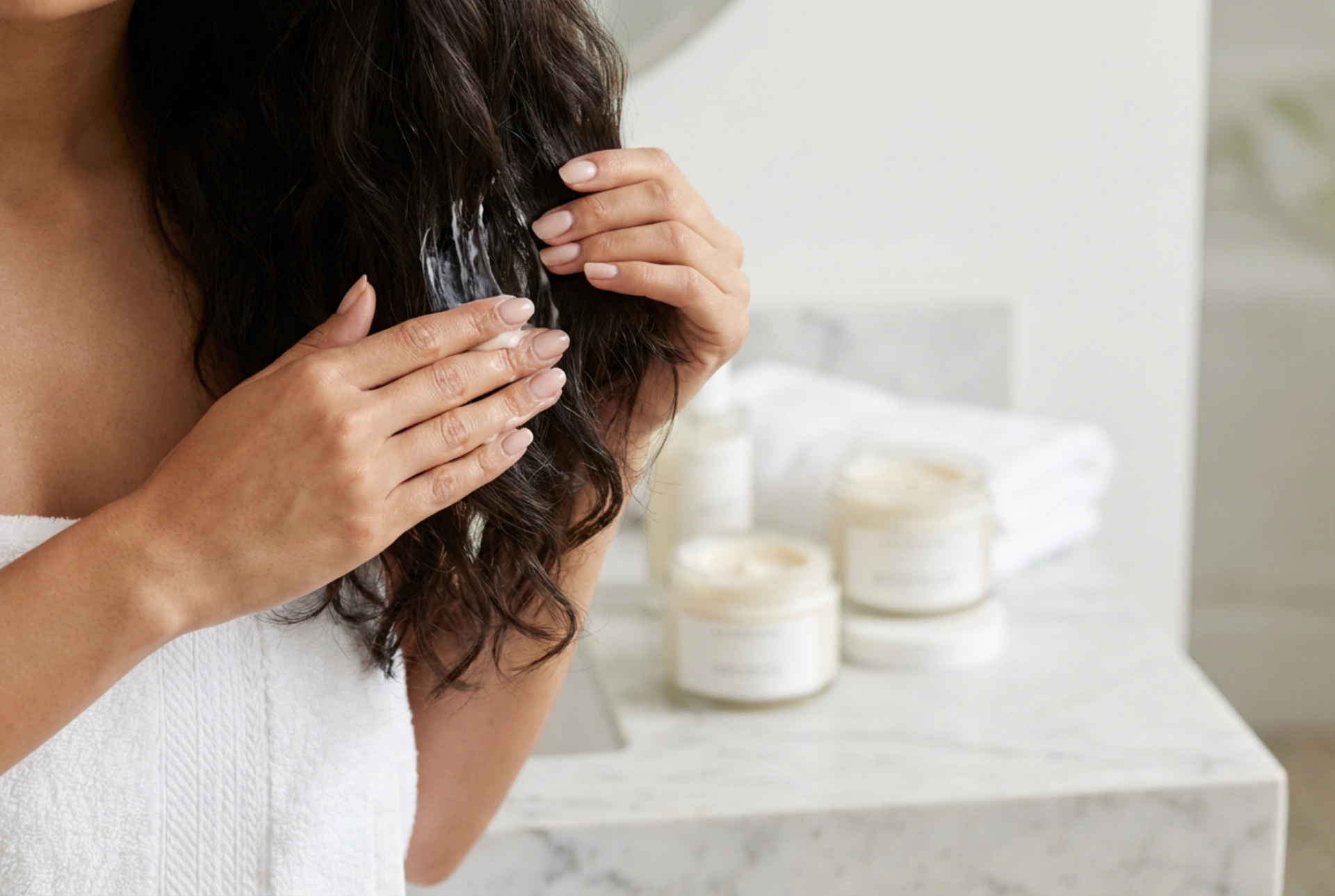 Slik bruker du hårmaske tilpasset hårets porøsitet