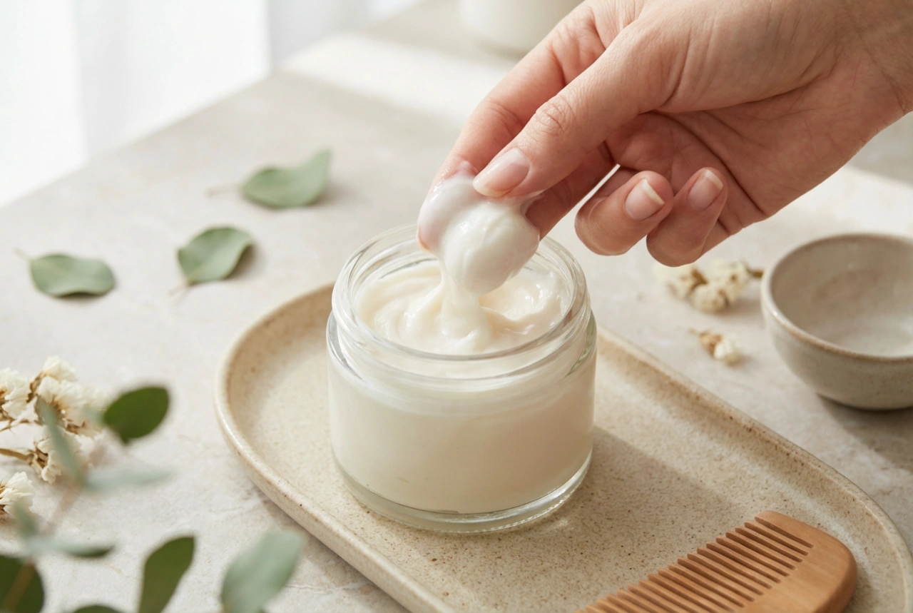 Hvordan integrere en hårmaske i PEH-rutinen: frekvens og mengde