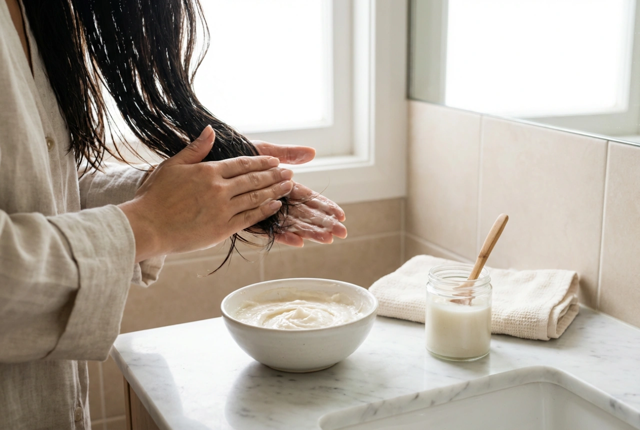 Hjemmelaget keratinbehandling for håret: Forberedelse, påføring og styling