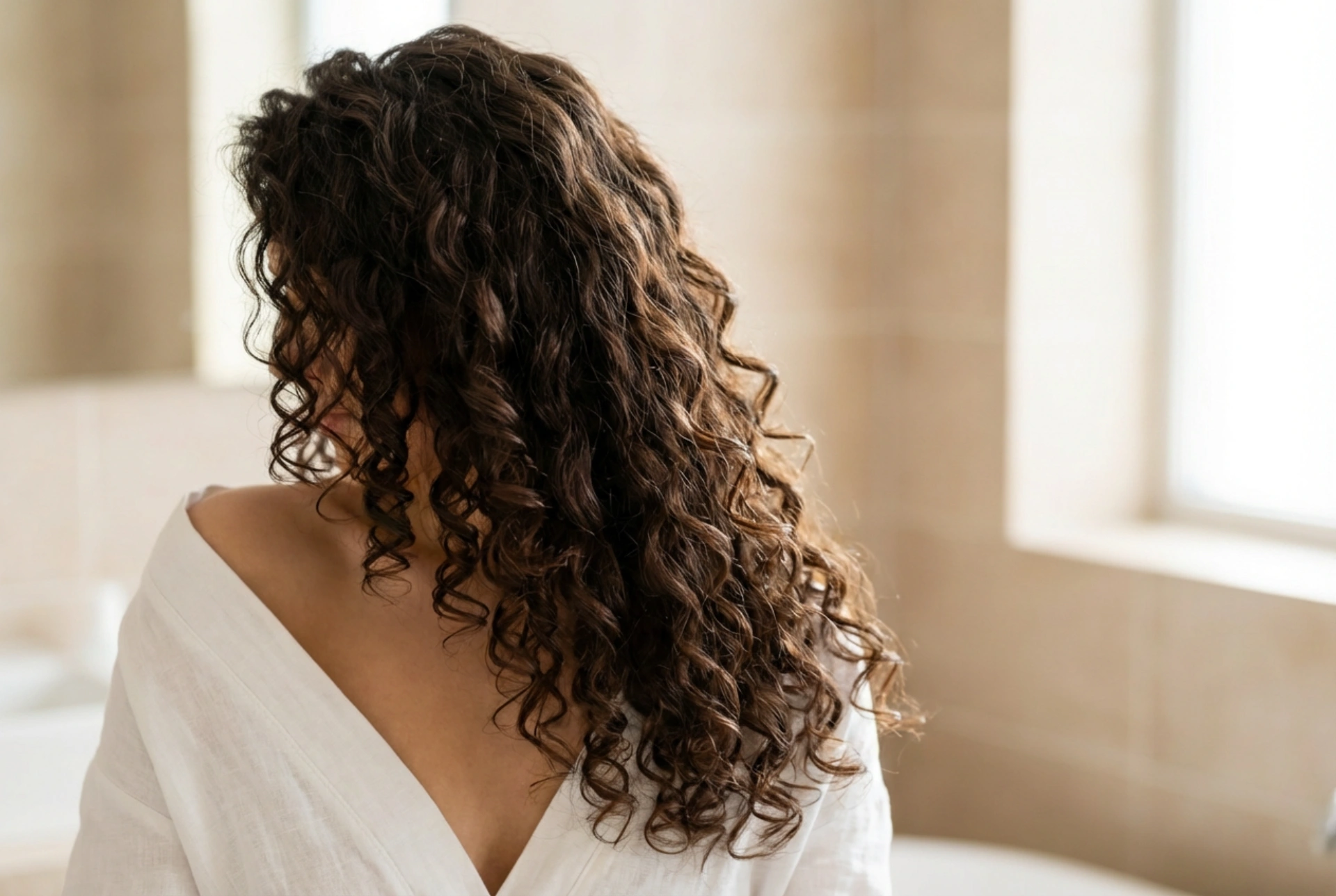 Krøller i langt hår: holdbare lokker uten krus