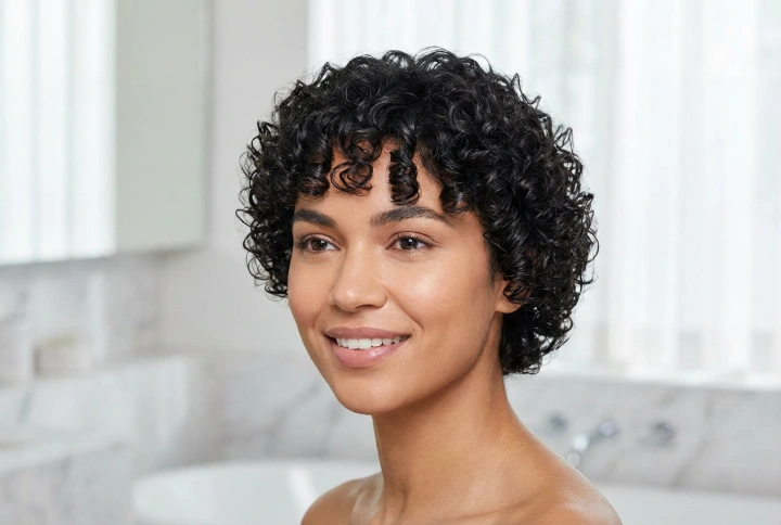 Korte lokker og krøller i kort hår: hva som fungerer best