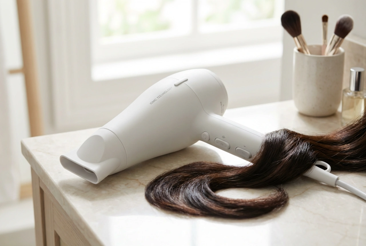 Ionisering i hårføner: Hva gjør det for håret og hvordan bruke det riktig