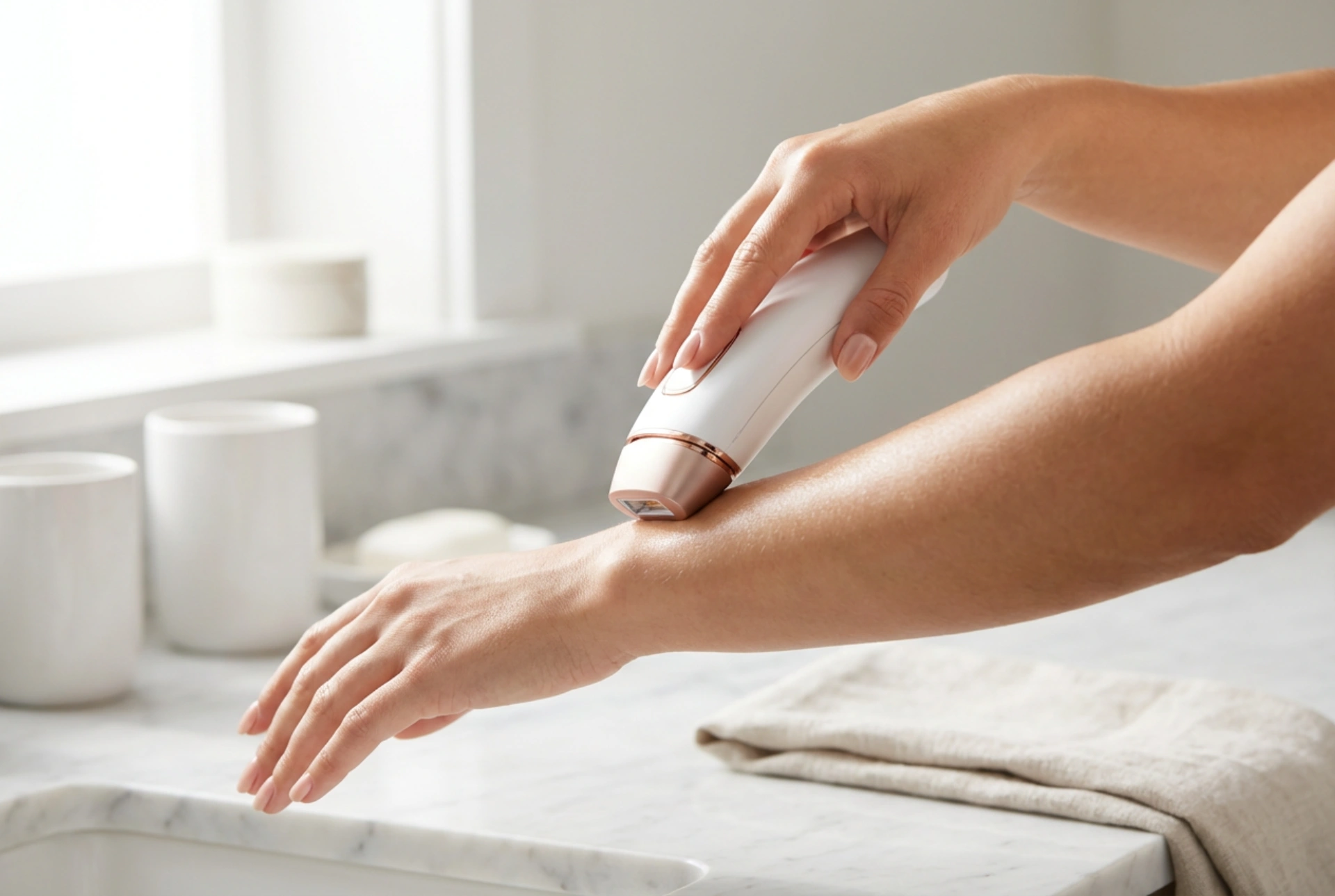 Hjemmebasert lysbasert hårfjerning trinn for trinn: forberedelse, økt, etterbehandling