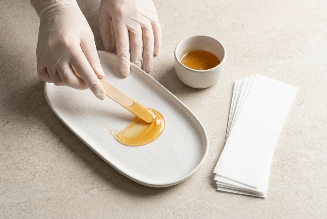 Voks for bikinilinjen: typer, temperatur og påføringsteknikk