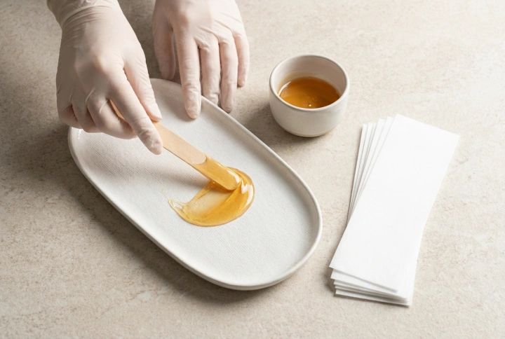 Voks for bikinilinjen: typer, temperatur og påføringsteknikk