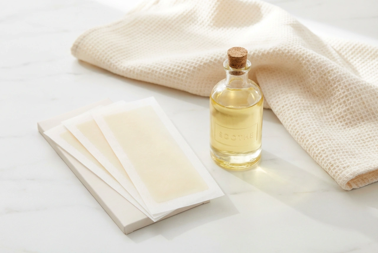 Voksstrips for hårfjerning: oppvarming, påføring, fjerning og pleie