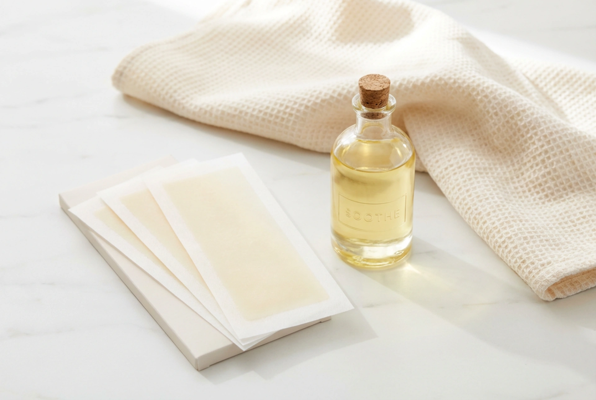 Voksstrips for hårfjerning: oppvarming, påføring, fjerning og pleie