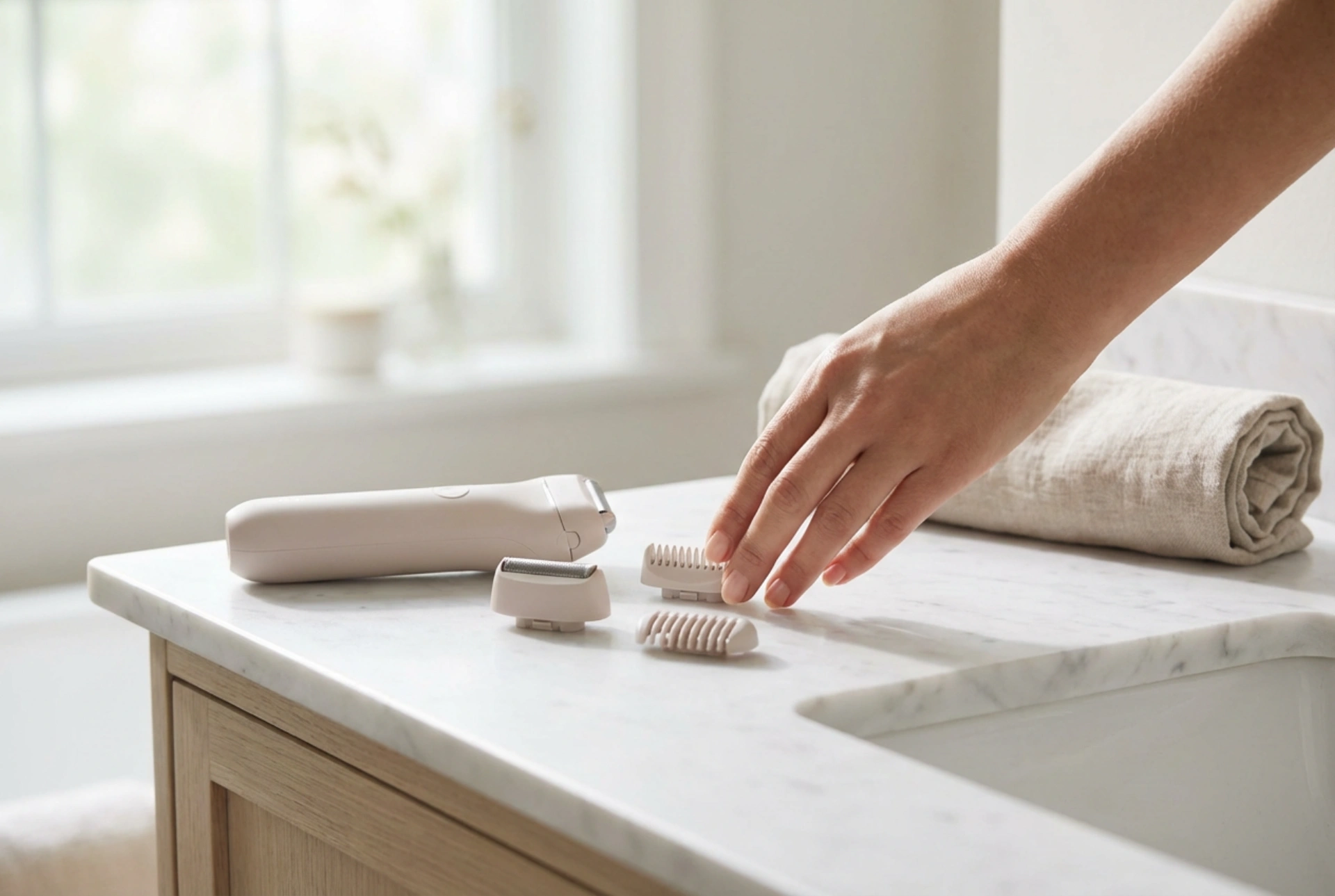 Elektrisk barberhøvel for kvinner: hvordan velge riktig tilbehør og barbere uten irritasjon