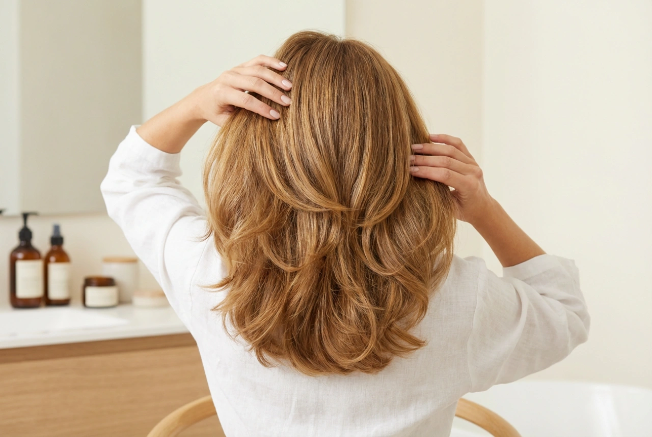 Lagdelt hår: Styling, volum og pleie