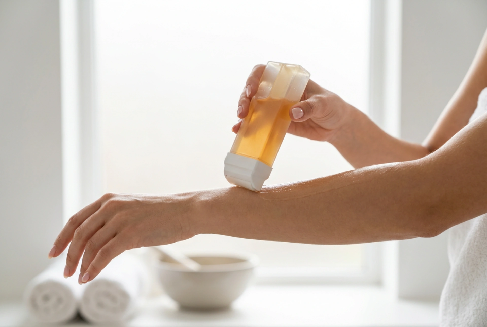 Voksruller: Hvordan varme, påføre og fjerne dem trinn for trinn