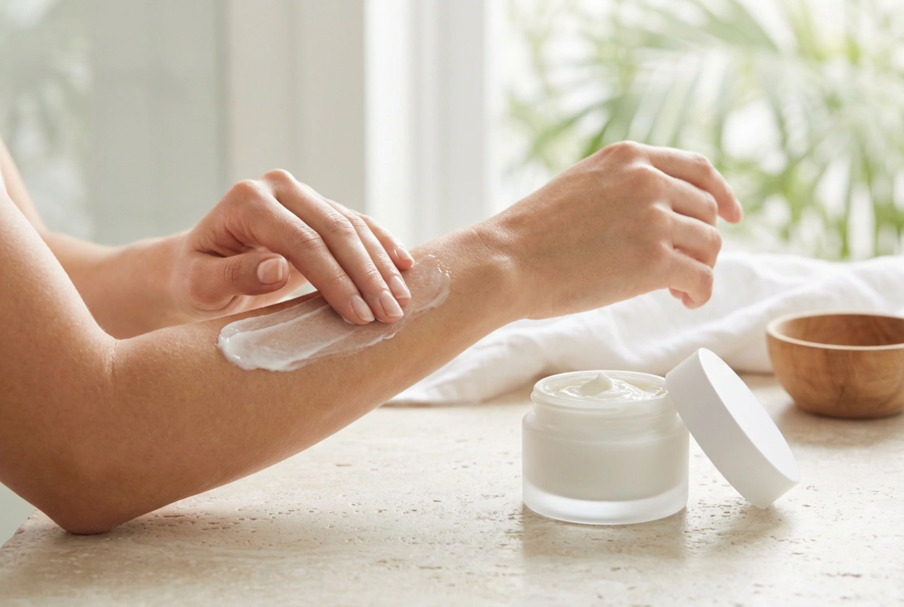 Kroppsbalsam med kokos: duft, næring og påføringsmetode