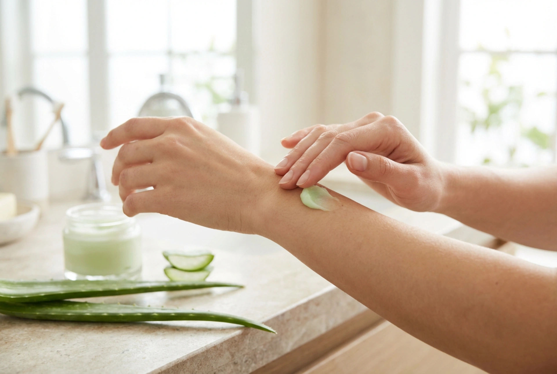 Aloe vera-balsam: Beroligelse, fuktighet og riktig påføring