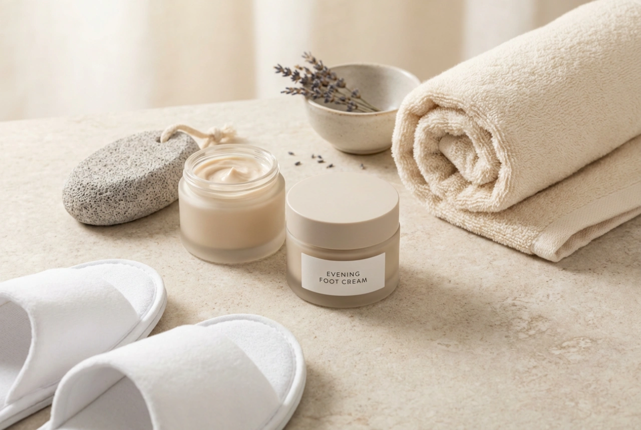 Sprukne føtter: En effektiv kveldsrutine og tilbehør