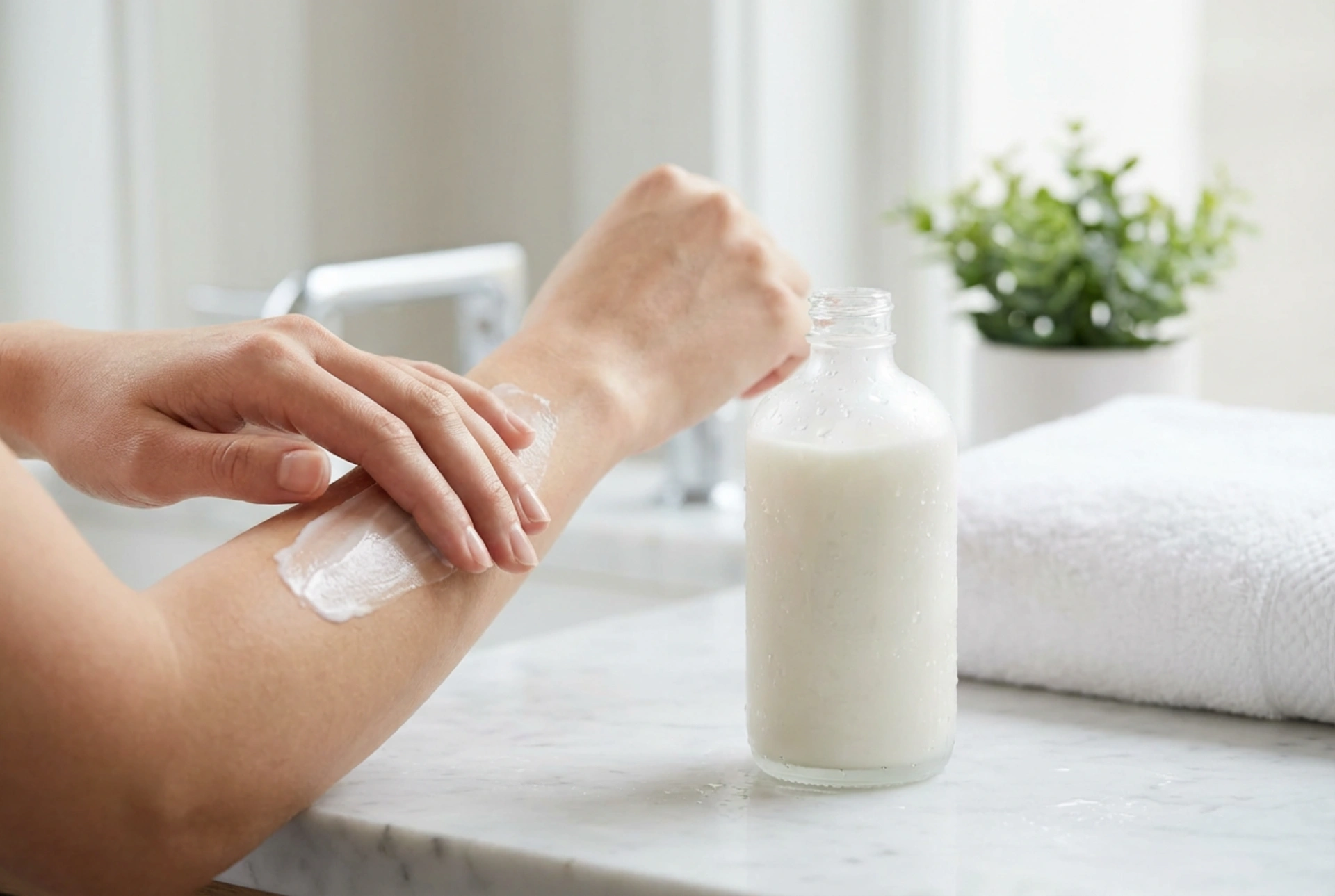 Dusjsåpe med lotion: Rengjøring og pleie i ett enkelt steg
