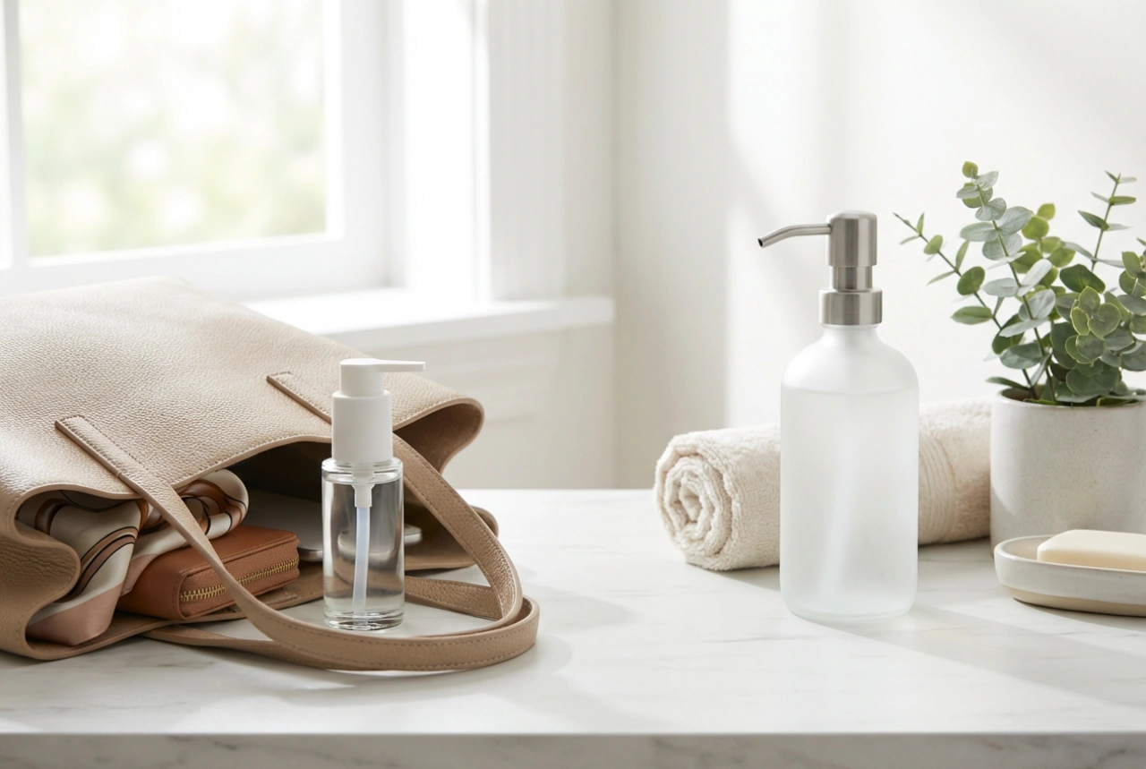 Hånddesinfeksjon i vesken og hjemme: praktiske tips