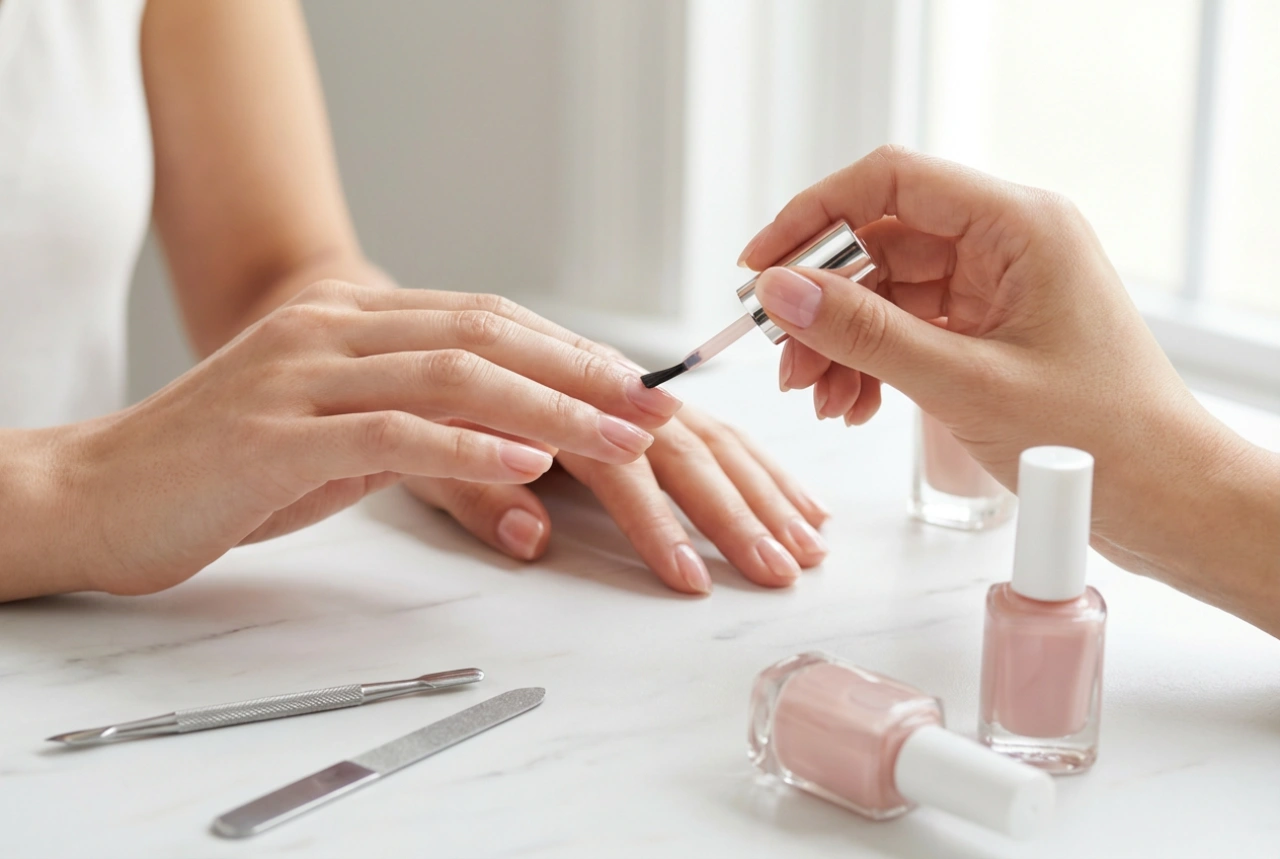 Hybridlakk: hvordan velge formel og utføre manikyr fra bunnen av