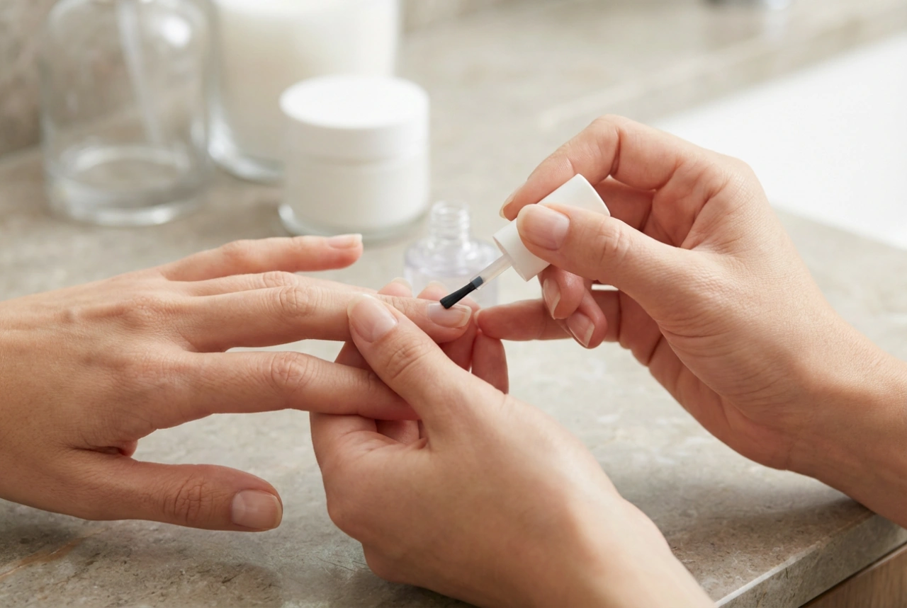 Gellakk på naturlige negler: forberedelse, styrkende base og påføring