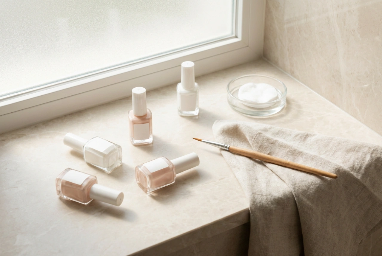 Lakk til fransk manikyr: valg av nyanser, pensler og teknikk for å male linjen