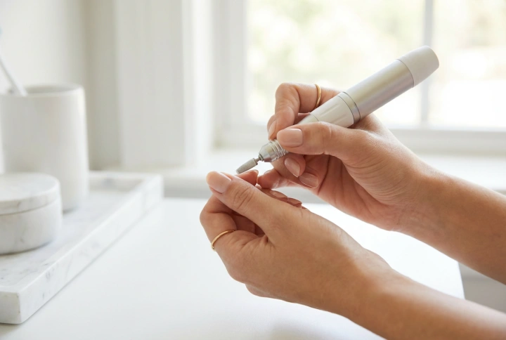 Neglebåndpleie med elektrisk neglefil: Bevegelser, bits og trykkontroll