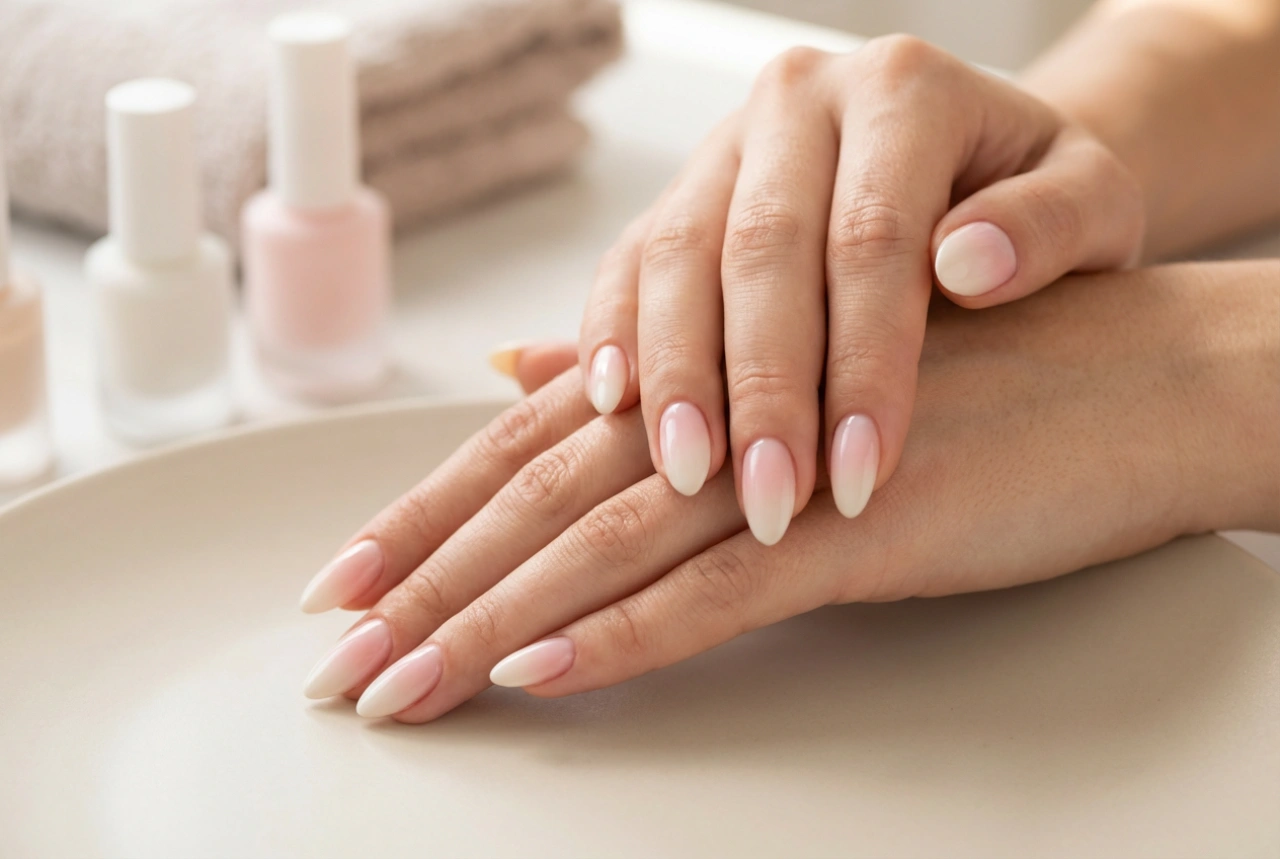 Hvordan lage hvite og rosa negler: ombre, fransk manikyr og baby boomer
