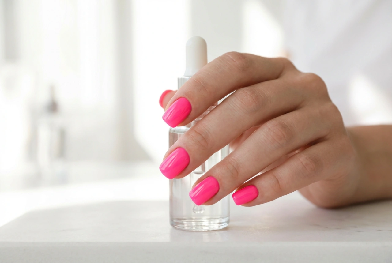 Neon i Rosa: Steg-for-Steg til Neonrosa Negler og Pleie