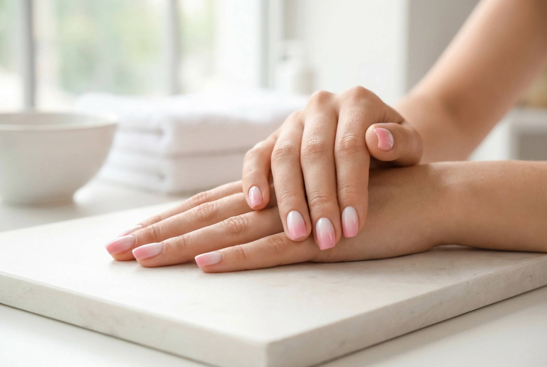 Ombre-gelnegler: Hvordan lage en jevn overgang med bygge- og fargegeléer