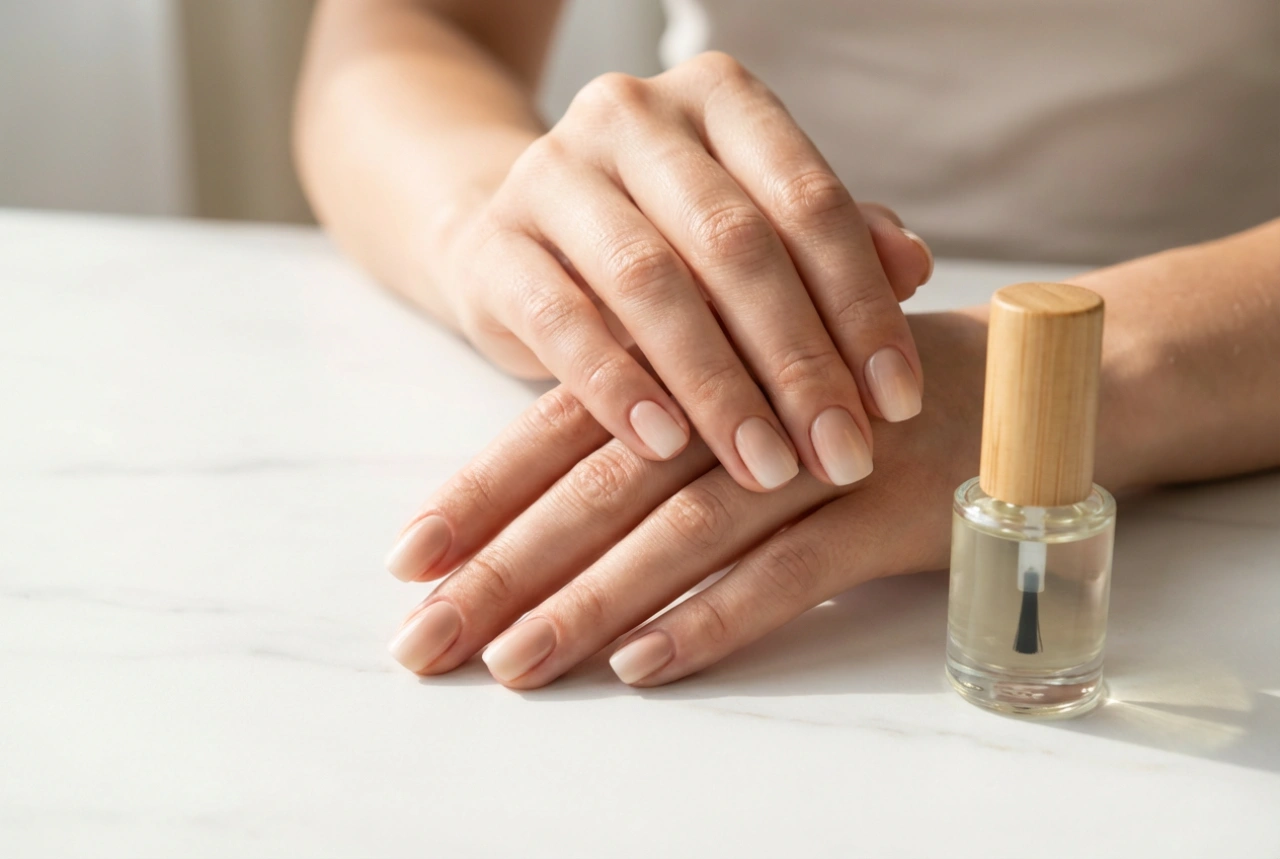 Steg for steg: Elegante og subtile beige ombre-negler