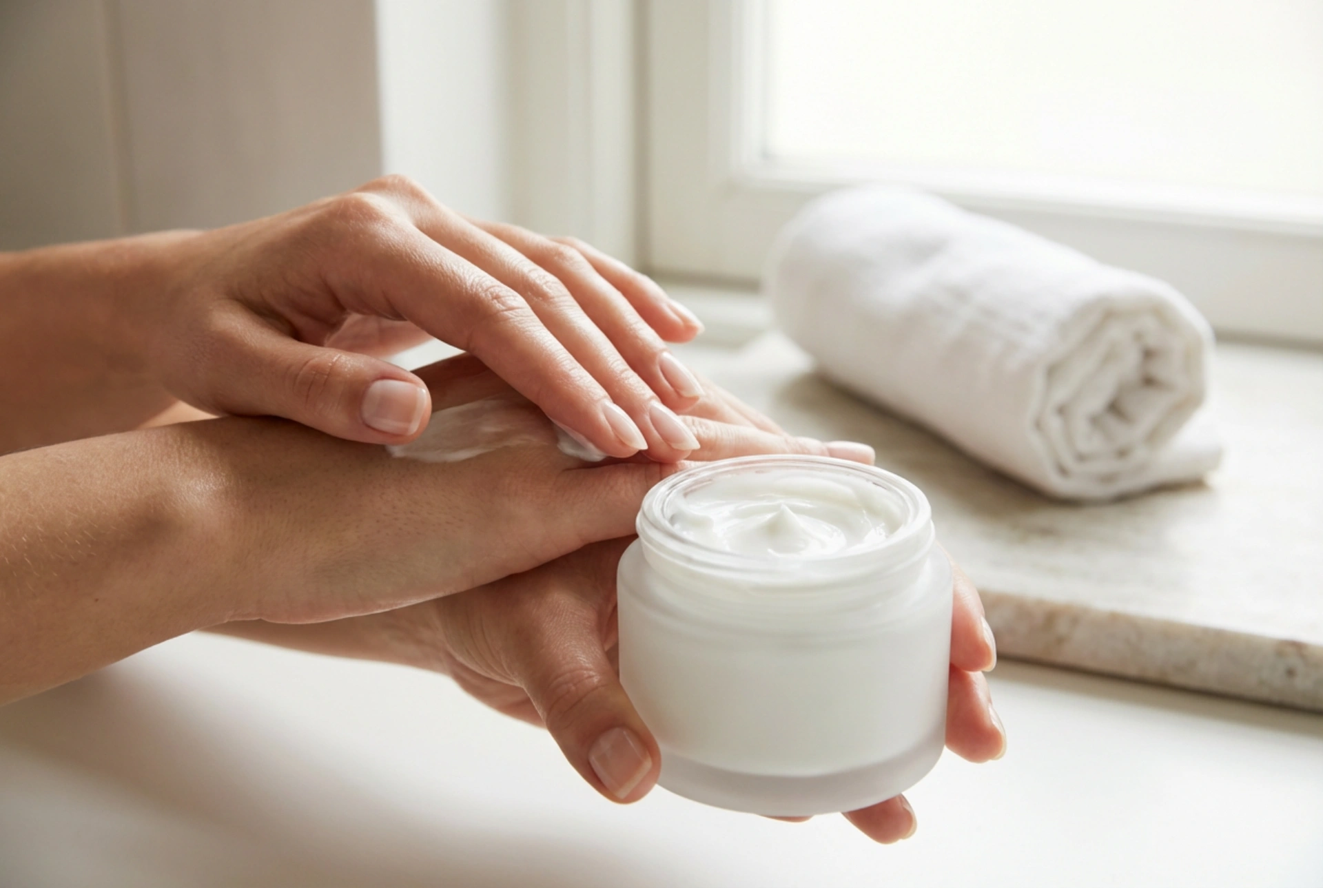 Krem for veldig tørre hender: ingredienser, påføring og hyppighet