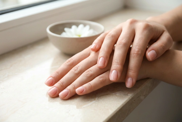 Kun base coat på neglene uten farget lakk: Slik oppnår du en velstelt, naturlig effekt