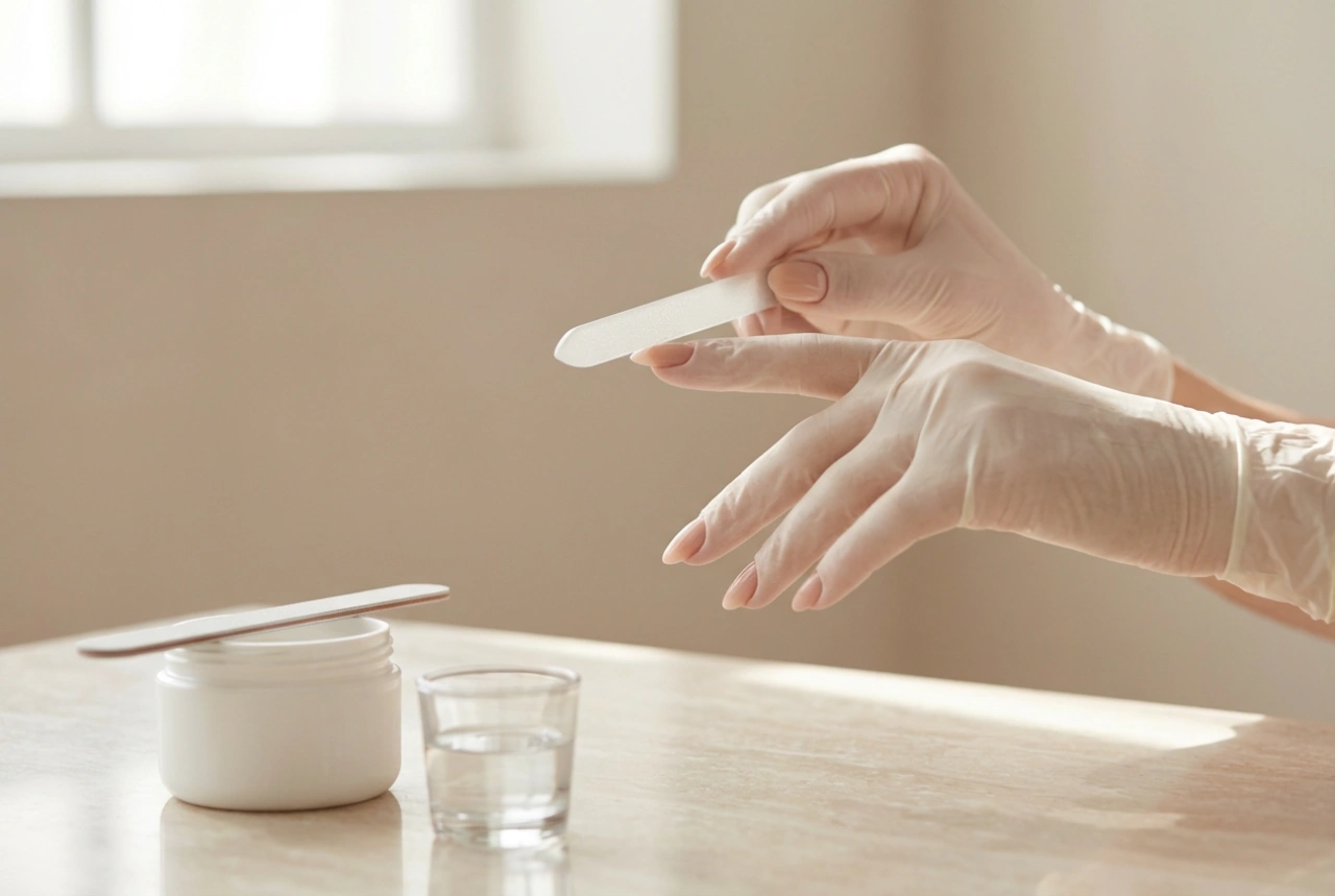 Negletupper: velge form, lime og file for et naturlig resultat