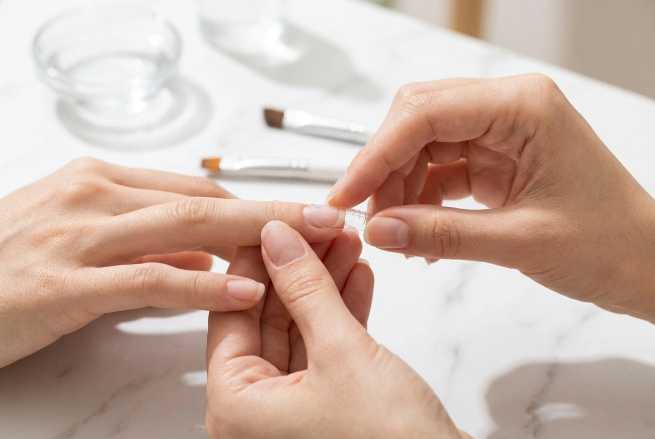 Neglemaler for negleforlengelse: Hvordan tilpasse og feste dem riktig