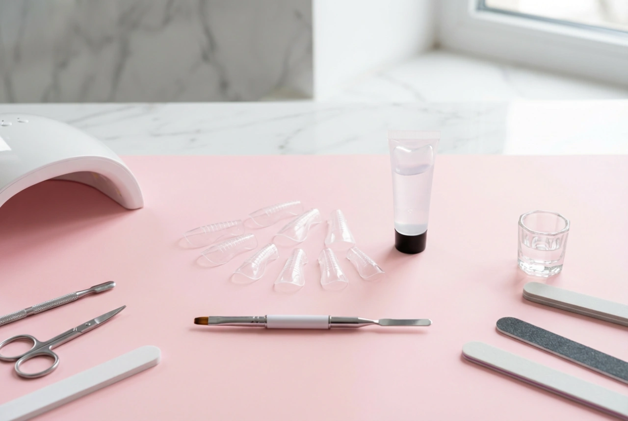 Øvre negleformer: bygging med gel eller polygel, fjerning og feil