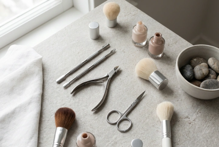 Profesjonelt manikyr- og pedikyrsett: hva bør det inneholde