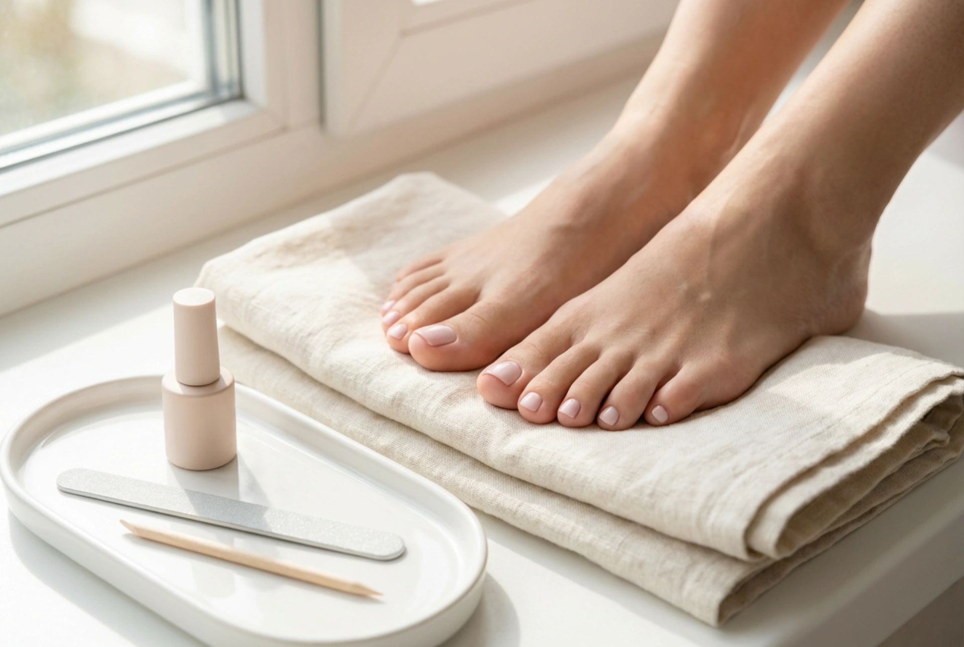 Pedikyr med gellakk trinn for trinn: Forberedelse og påføring