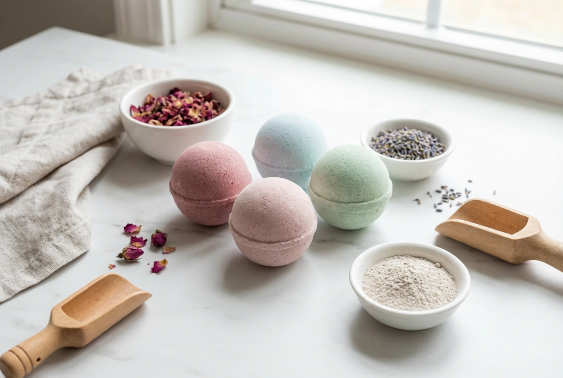 Naturlige badekuler: ingredienser, fremgangsmåte og oppbevaring
