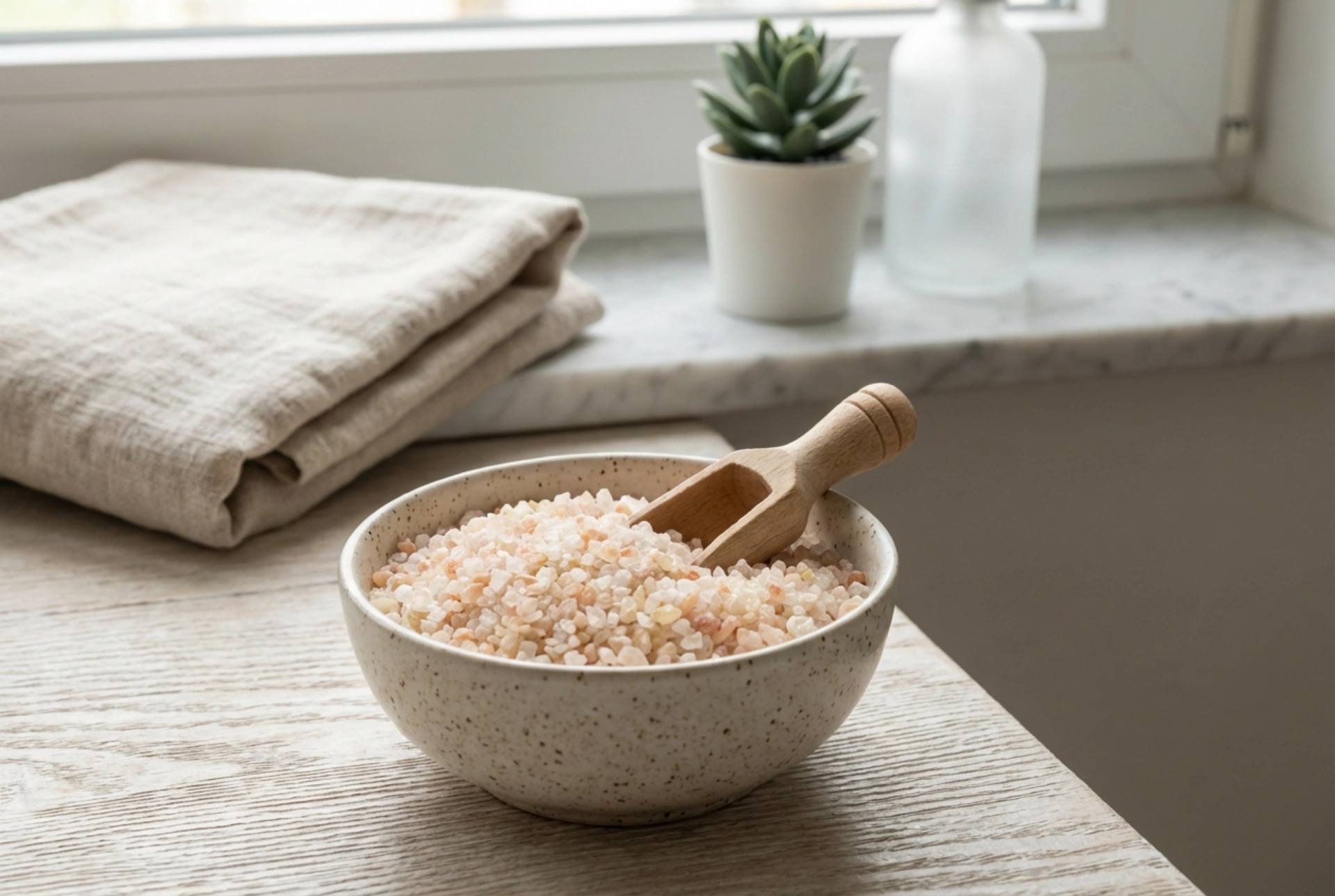 Torvsalt i hjemmespaet: hvordan du bruker det i bad og pleie