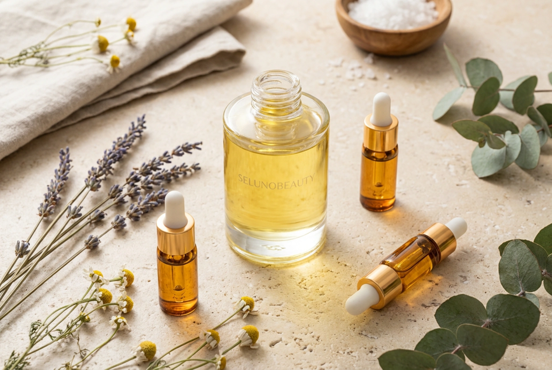 Naturlig massasjeolje: valg av base, aromaer og påføring