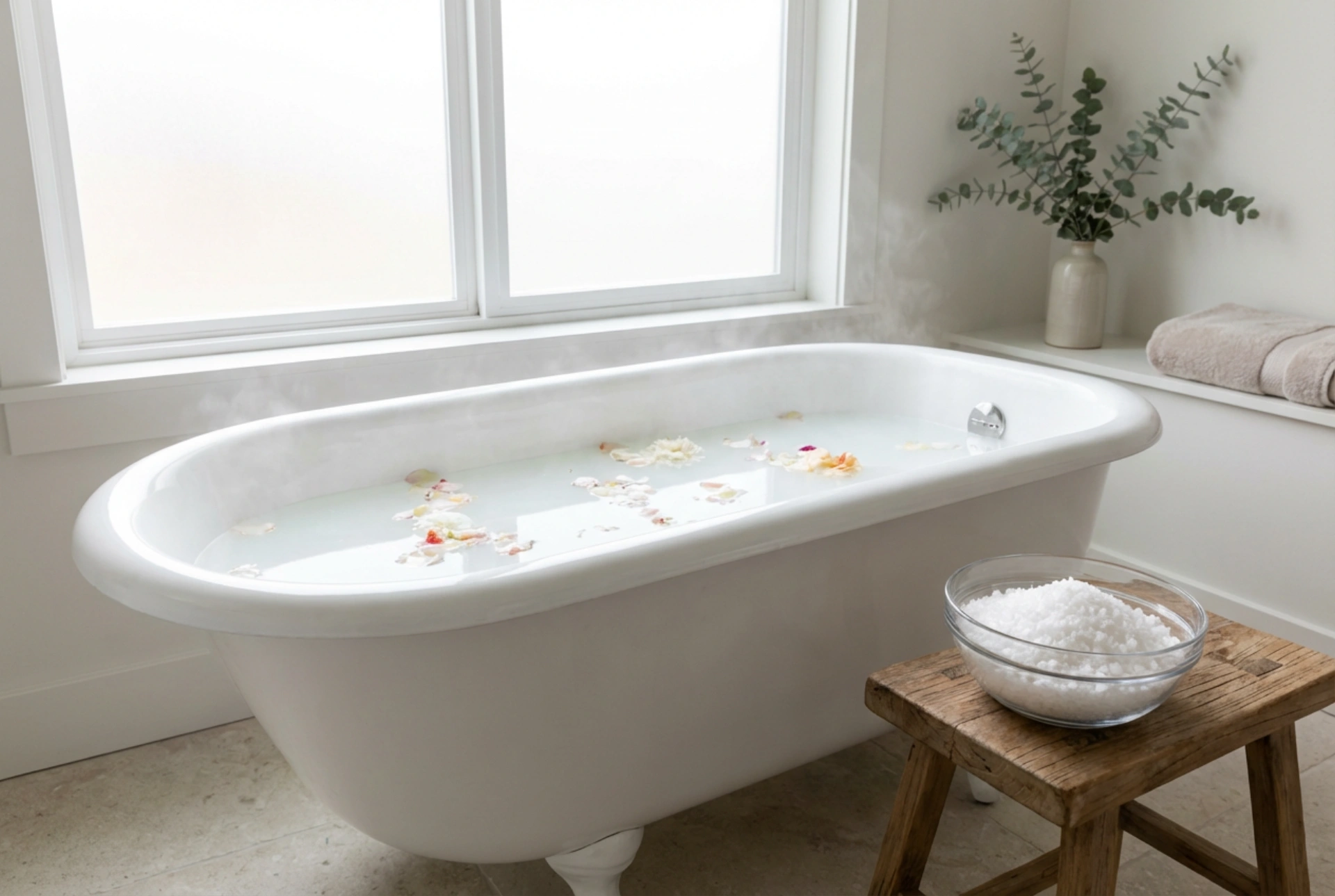 Magnesiumbad: Oppskrift på et avslappende bad med magnesiumsalt hjemme