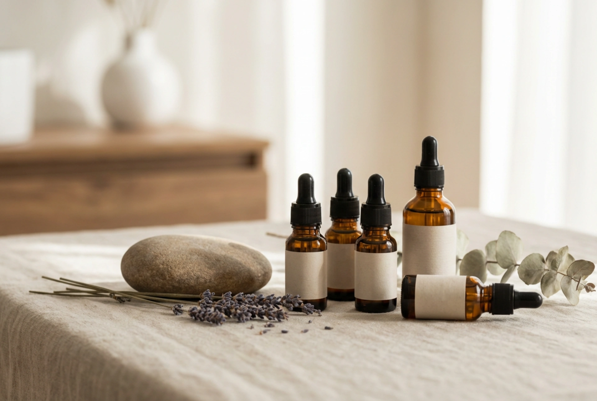 Eteriske oljer for massasje: valg av blandinger og påføringsteknikk