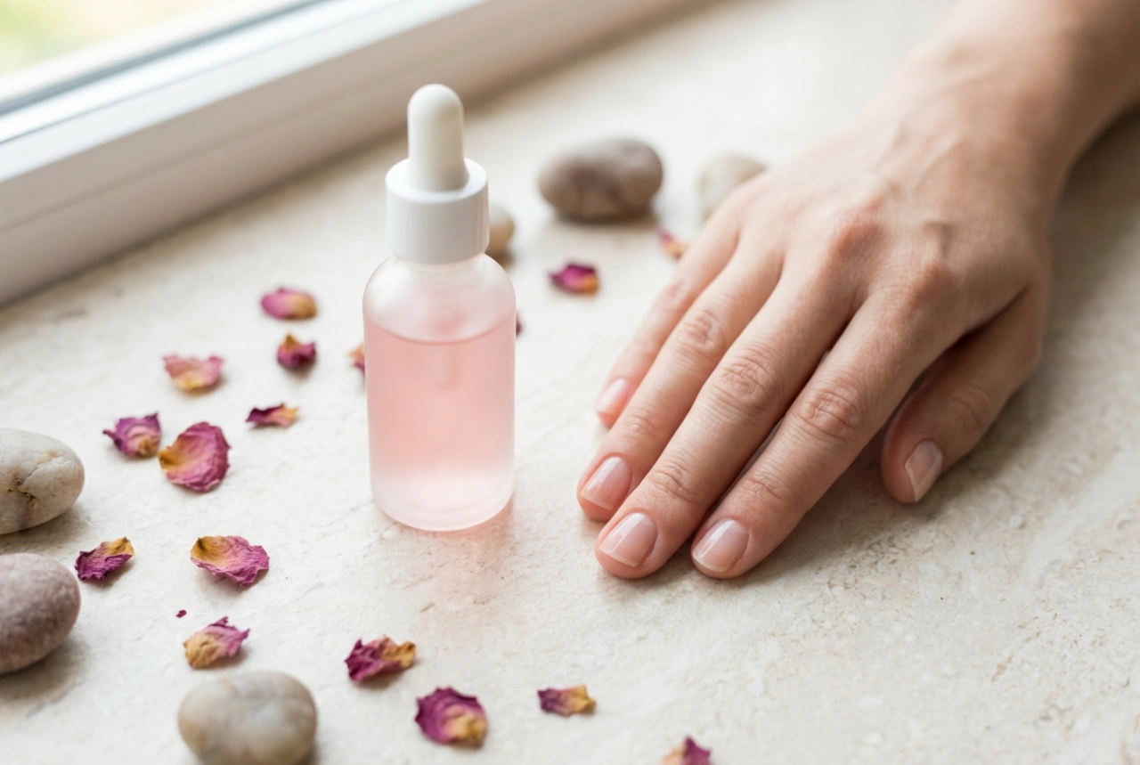 Rosa neglebalsam for daglig bruk: naturlig glans og pleie