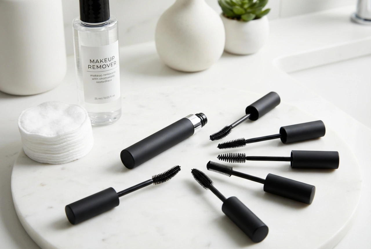 Volumgivende mascara trinn for trinn: børster, lag, fjerning