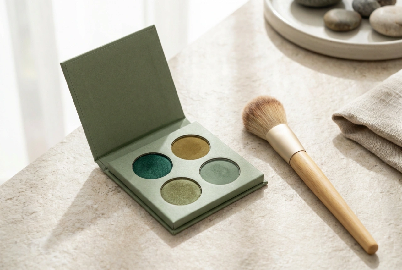 Grønne øyenskyggepaletter: Hvordan velge nyanser og skape looks