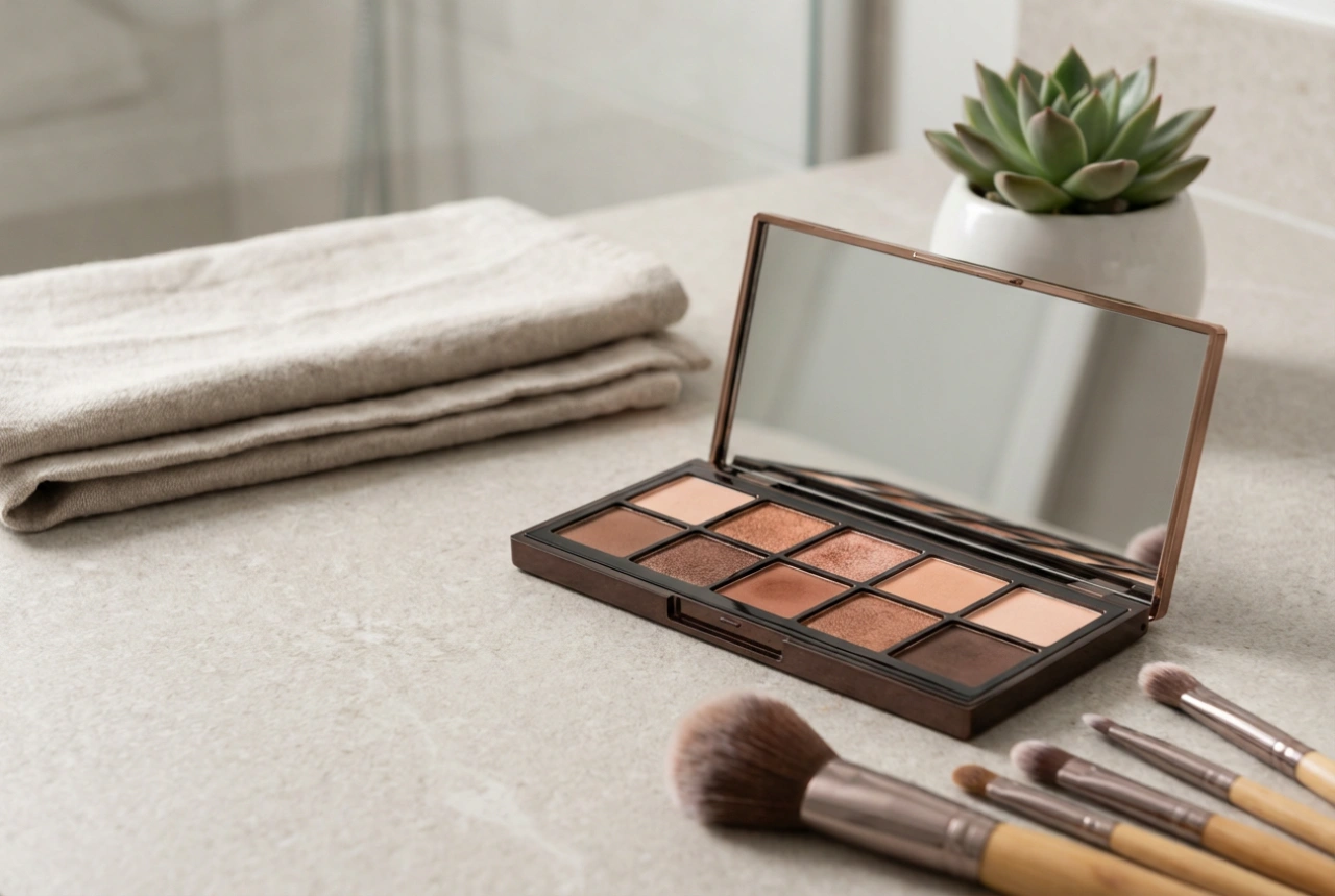 Sminke for blå øyne: Fargepaletter og påføringssteg