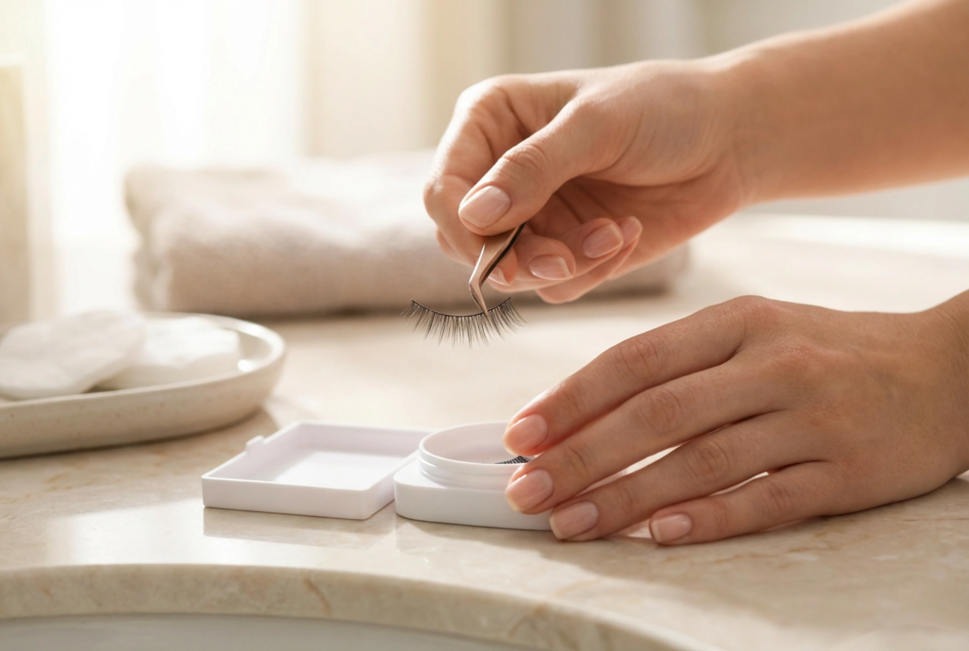 Selvklebende vipper uten lim: en rask forvandling på 5 minutter