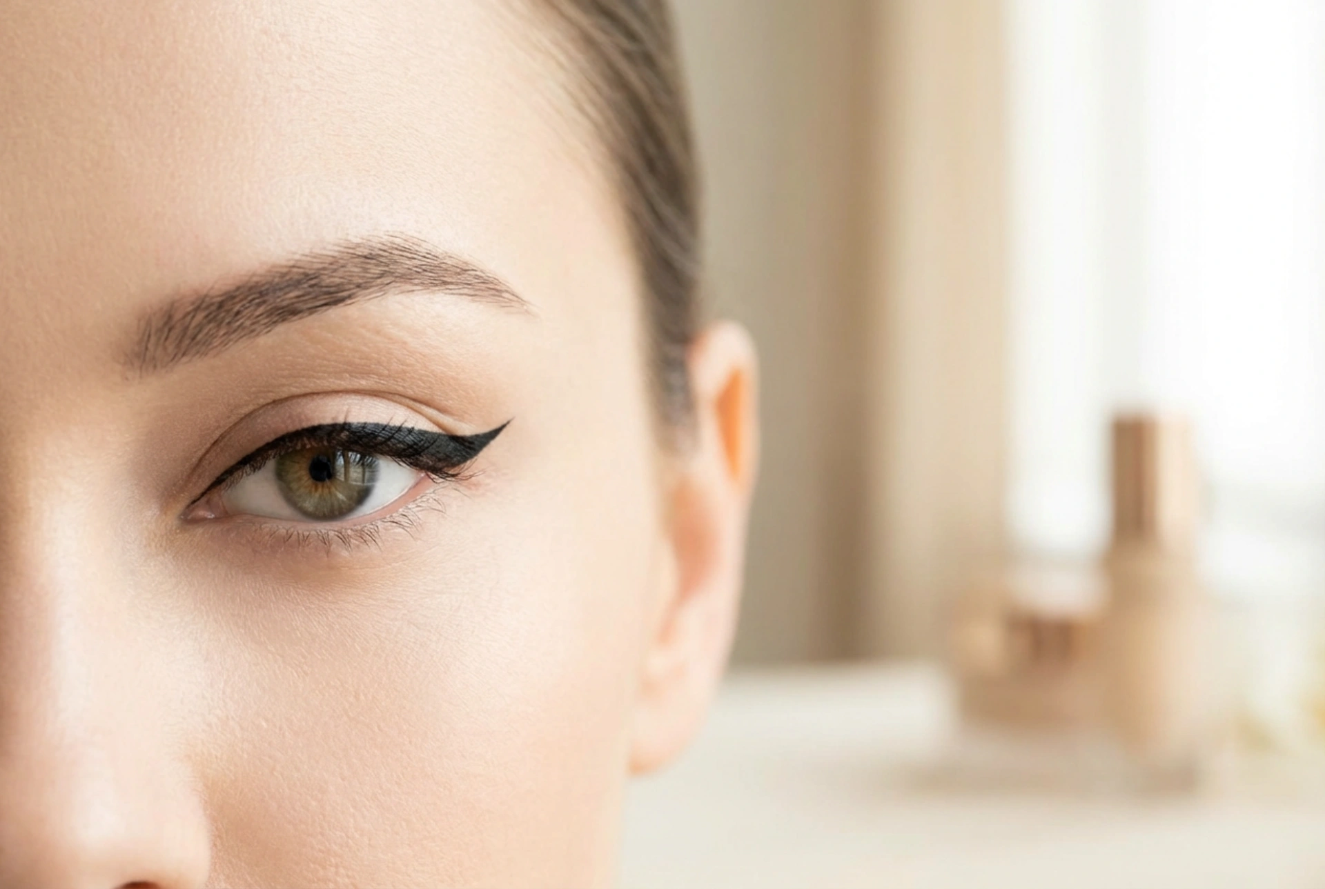 Typer eyelinerstreker: klassisk, vinge, grafisk og smoky