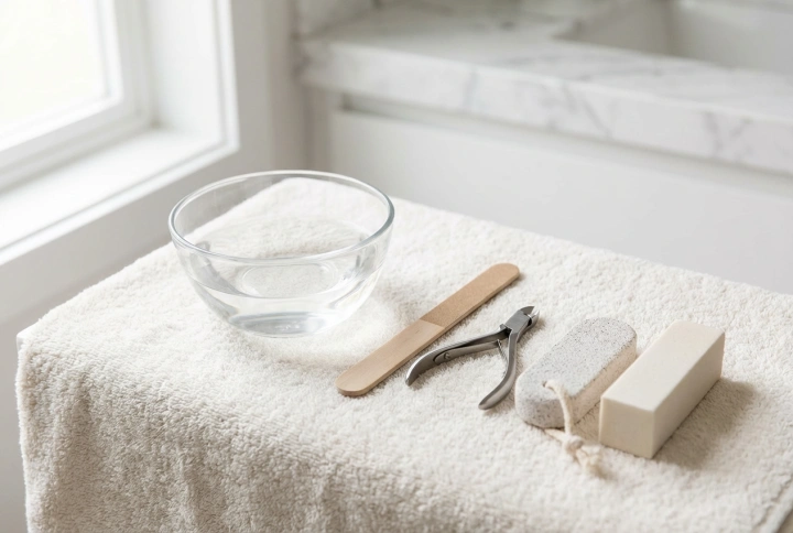 Pedikyrsett: essensielle verktøy, hygiene og sikker bruk