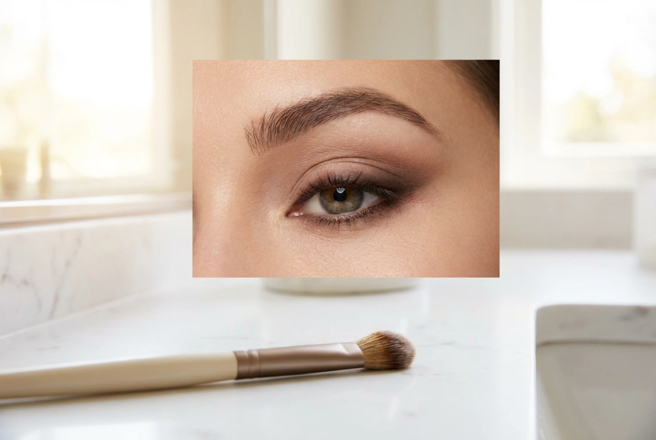 Dusete eyeliner: smoky liner med kost, svamp eller bomullspinne