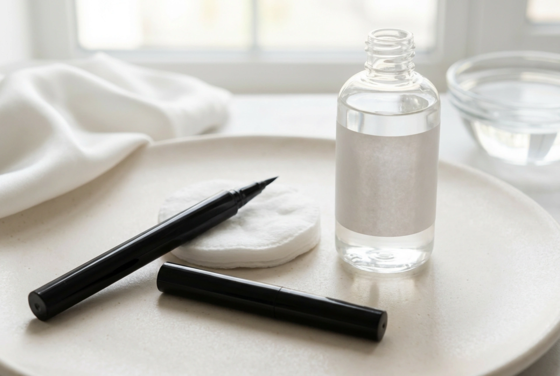 Vannfast eyeliner uten søl: påføringsteknikker og skånsom fjerning