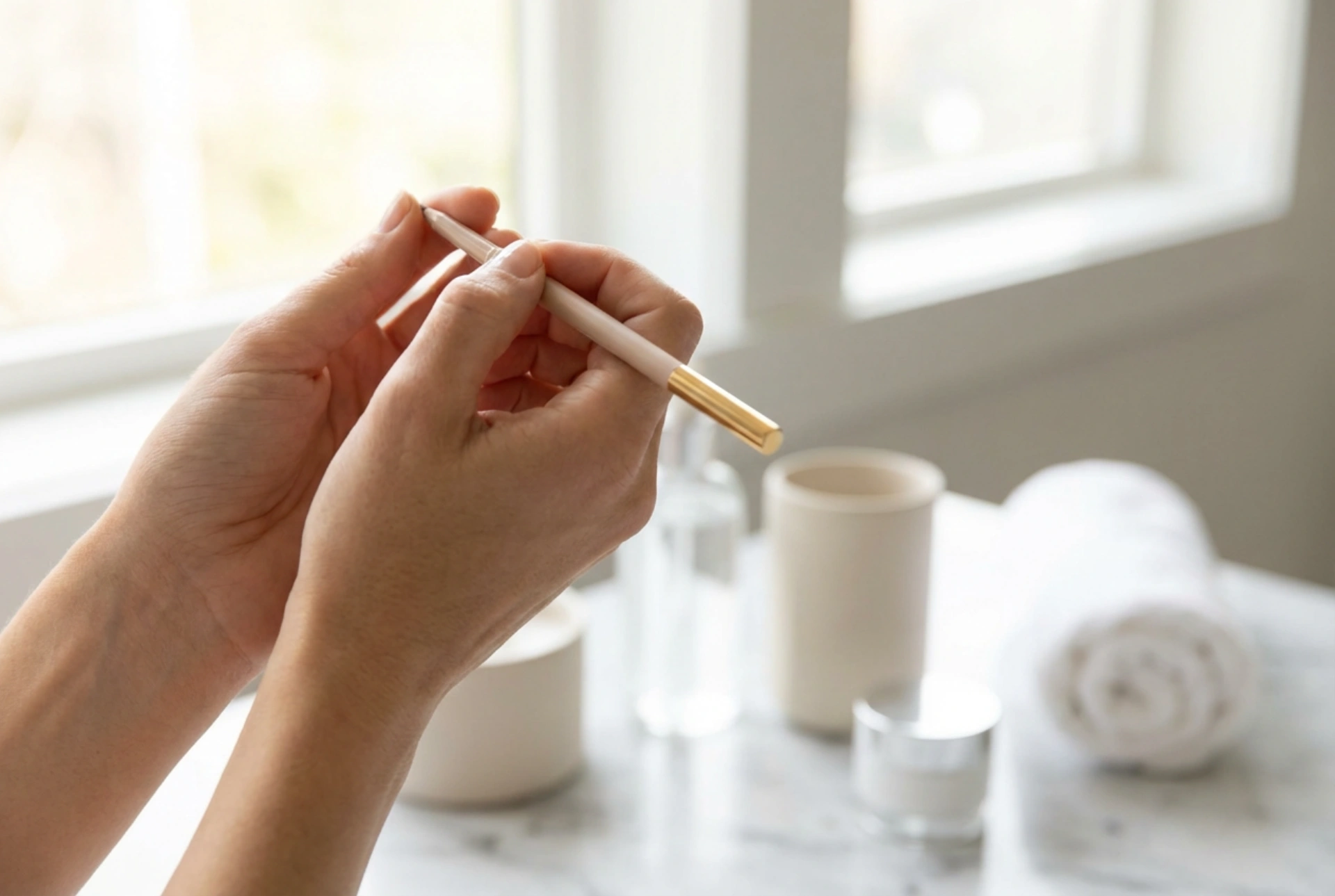 Perfekte bryn til hverdags: form, utfylling og fiksering