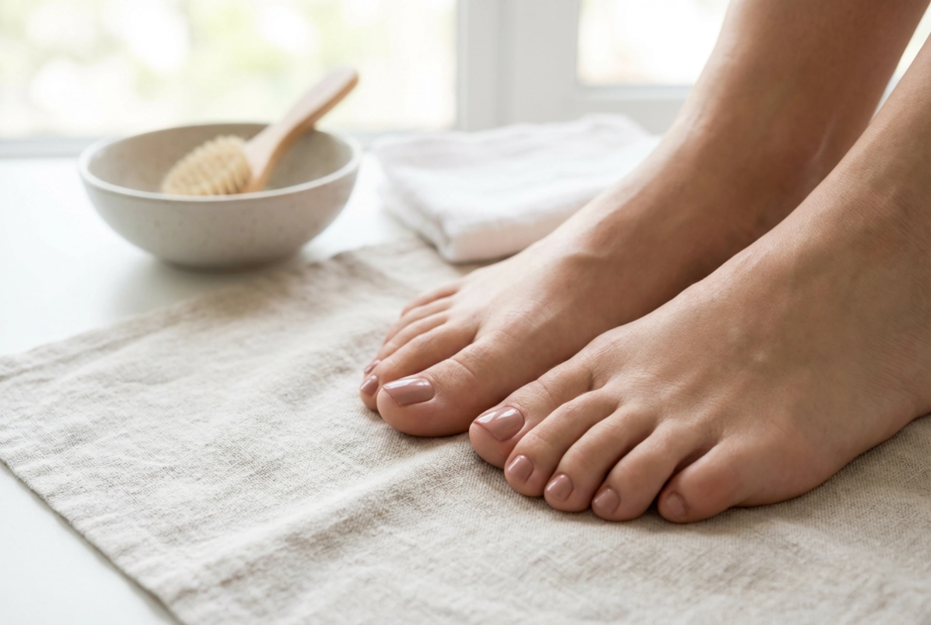 Hybridlakk på tærne i praksis: hvordan lakke jevnt og uten striper